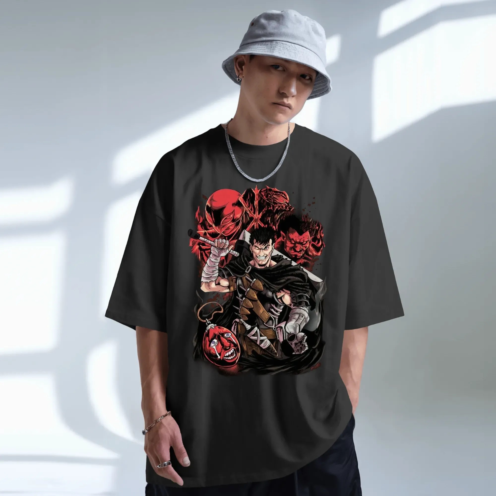 Berserk Guts Bloody Smile T Shirt