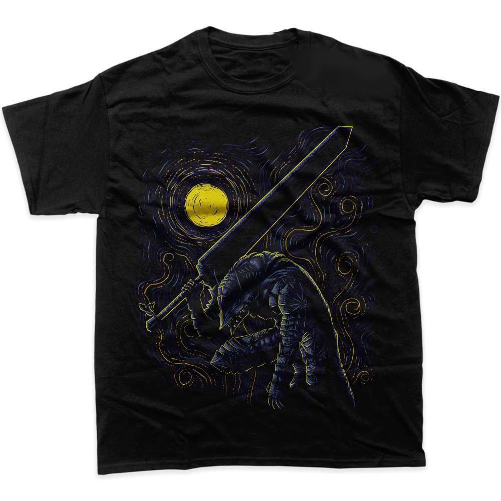 Berserker Armor Guts Starry Night Art T Shirt