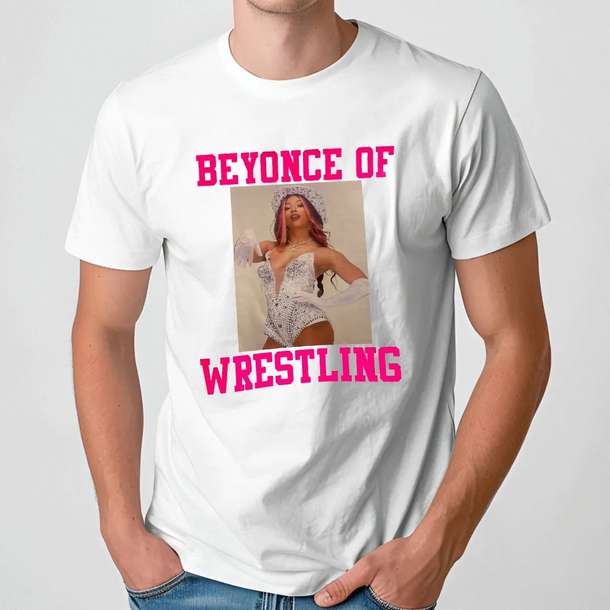 Beyonce Of Wrestling Cowboy Carter Tour T Shirt