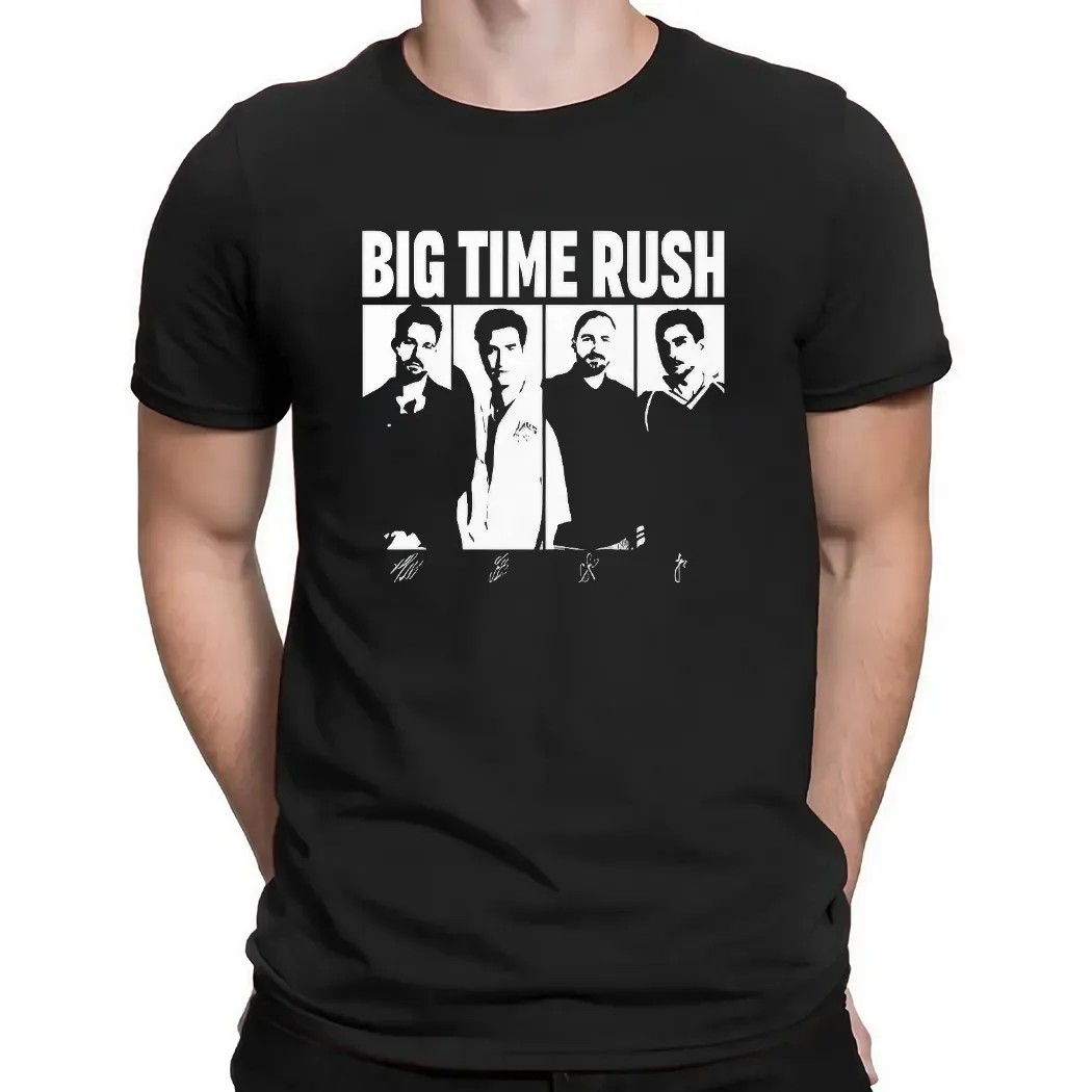 Big Time Rush Tour 2025 Signature T Shirt