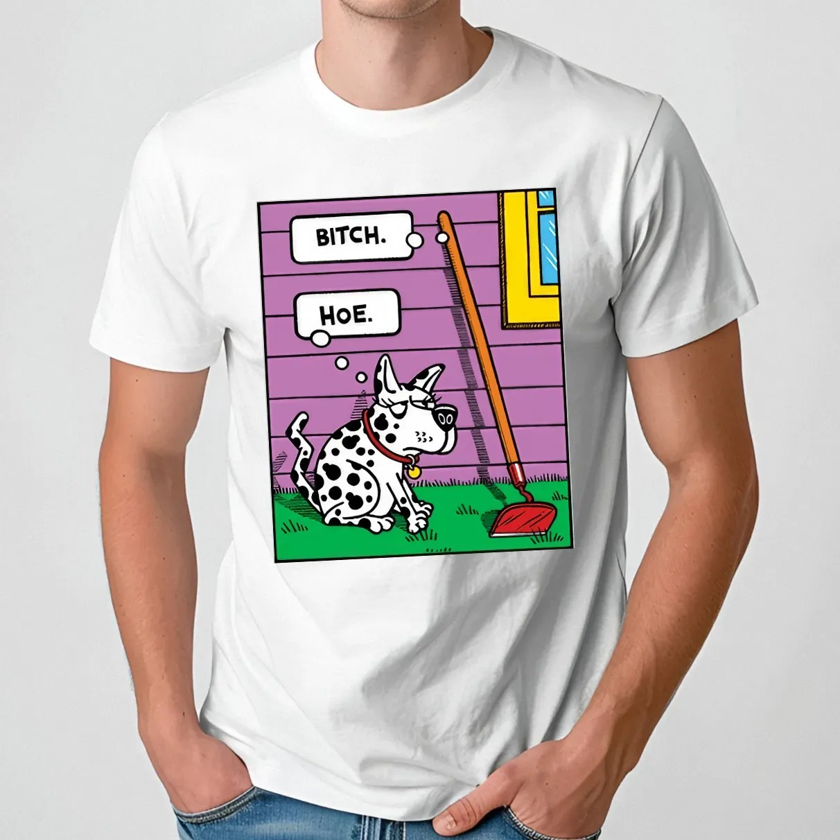 Bitch Hoe Dog Shirt