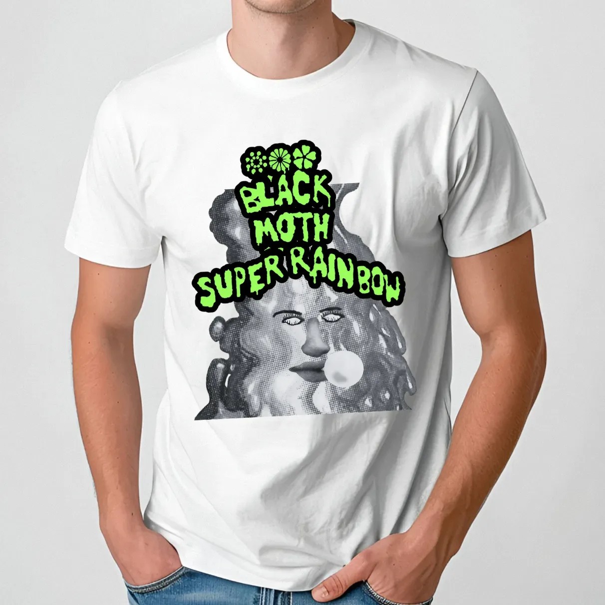 Black Moth Super Rainbow T Shirt