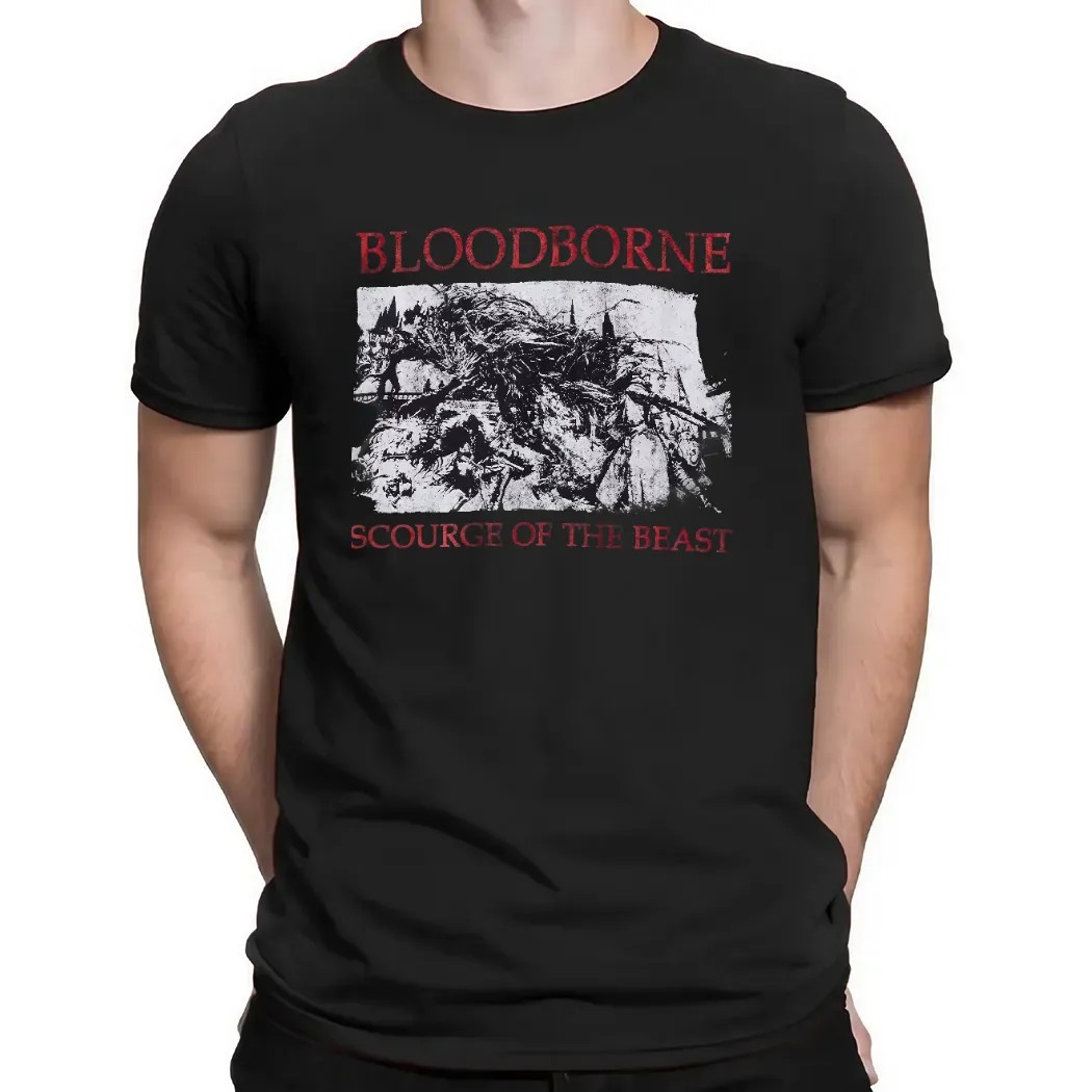 Bloodborne Scourge Of The Beast Gothic T Shirt