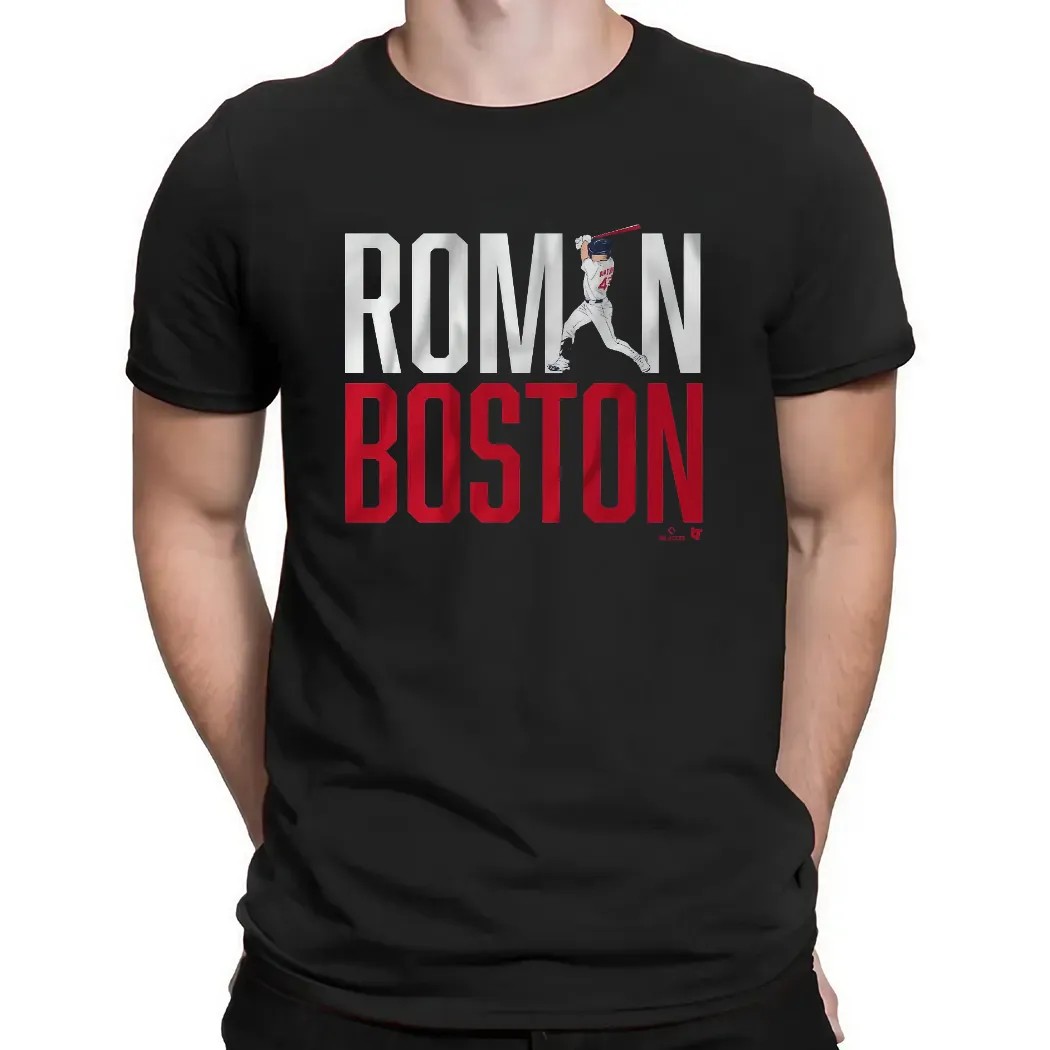 Boston Red Sox Roman Anthony City Star T Shirt