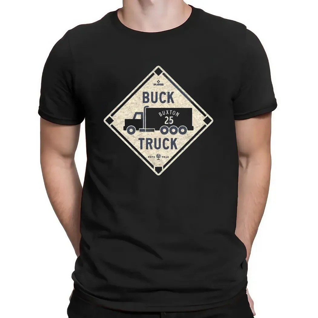 Buck Truck Buxton 25 Baseball T Shirt
