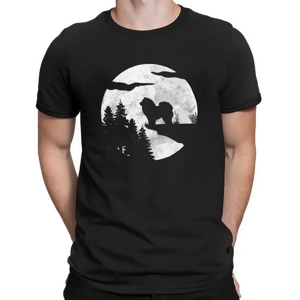 Chow Chow Moonlight Silhouette T Shirt
