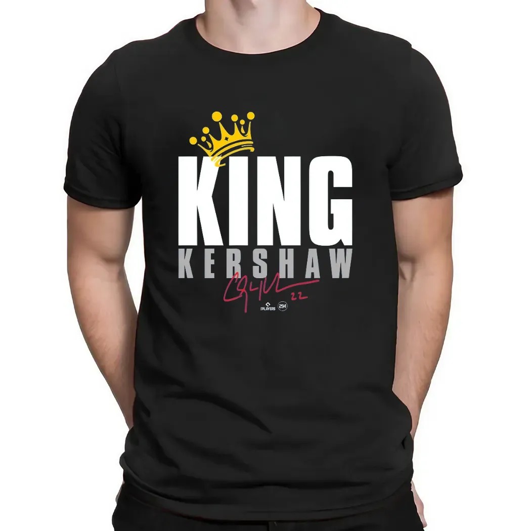 Clayton Kershaw Los Angeles Dodgers King Kershaw T Shirt