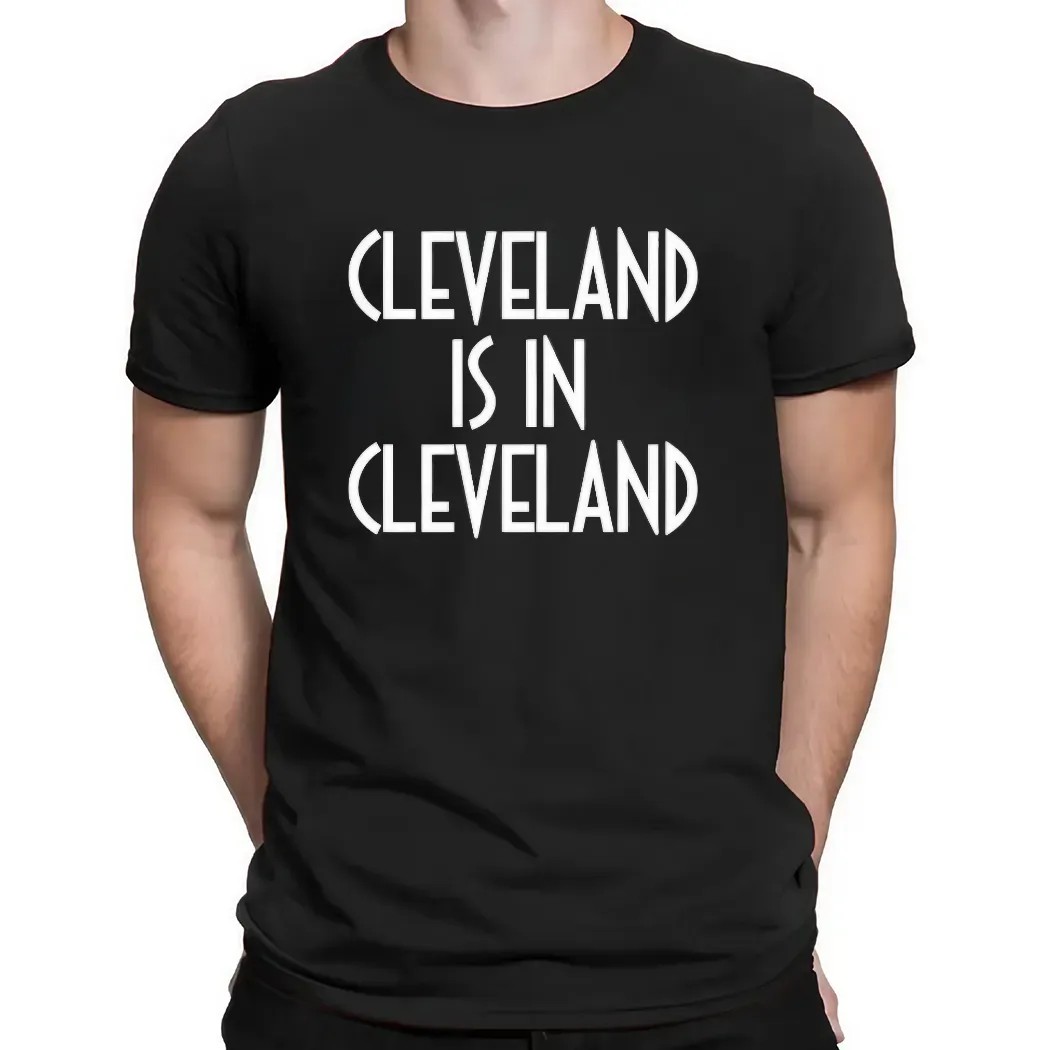 Cleveland Guardians Is In Cleveland T Shirt