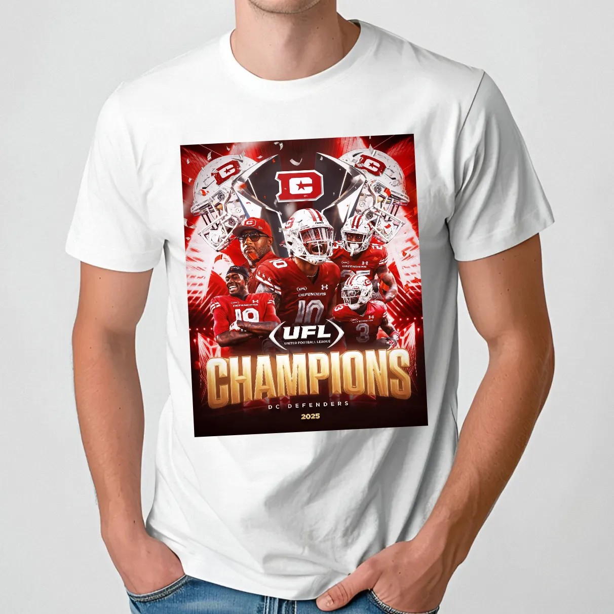 DC Defenders Are The 2025 UFL Champions T Shirt