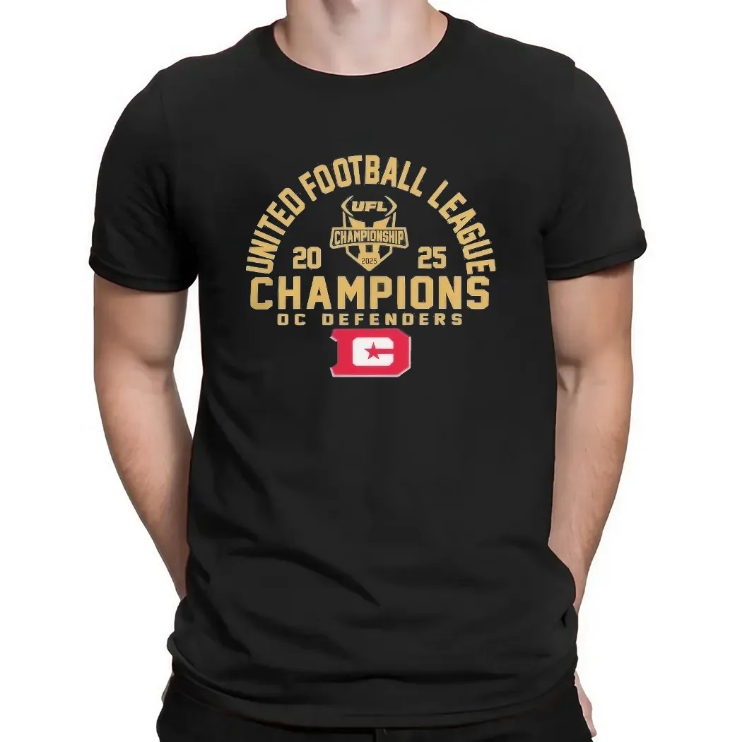 DC Defenders United Football League Champions 2025 T Shirt