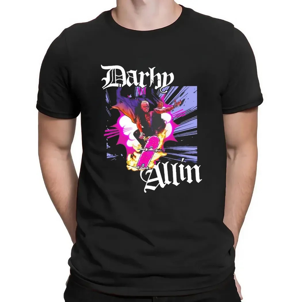 Darby Allin Wrestler Graphic Series T Shirt