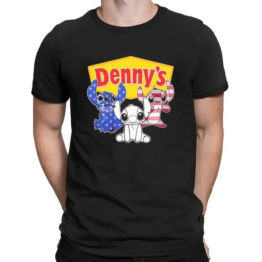 Denny’s Stitch 4th of July T Shirt