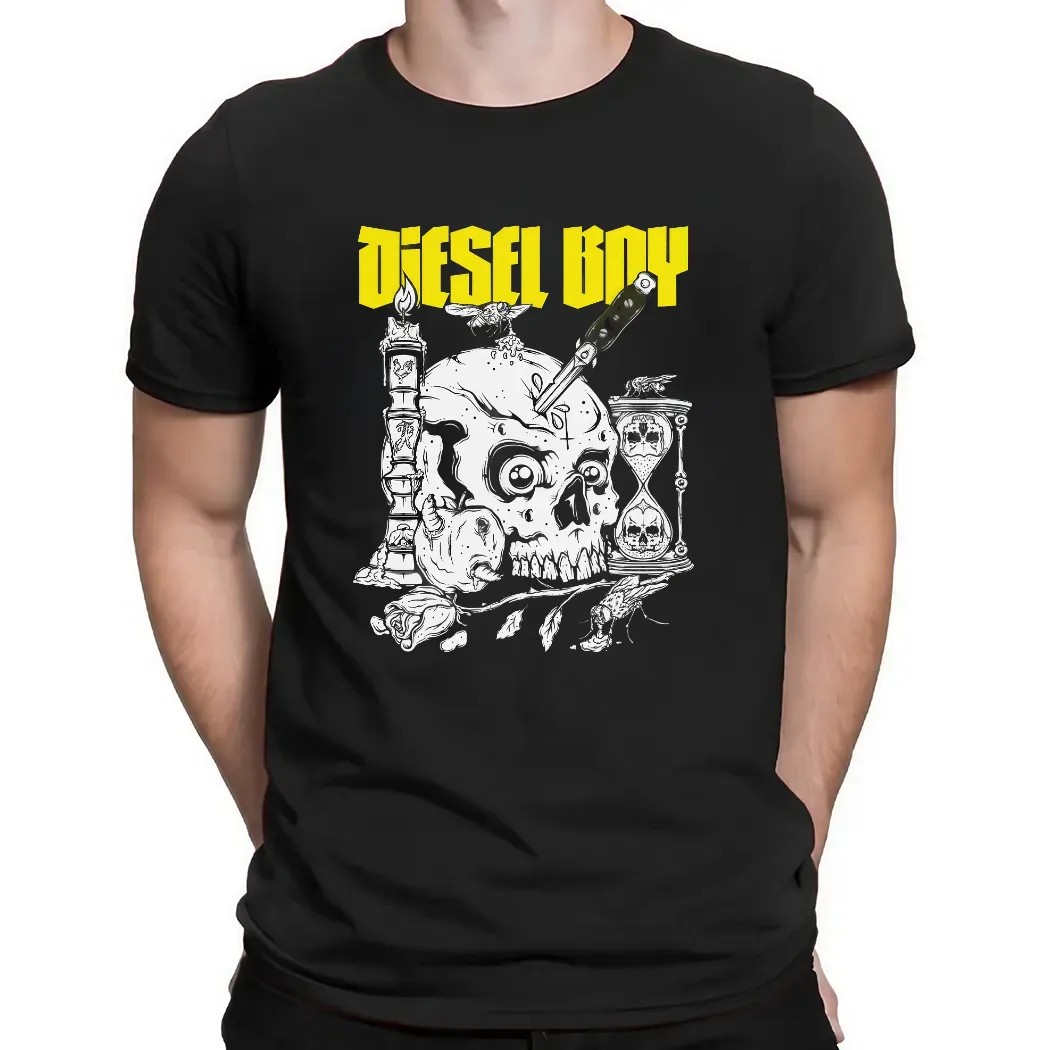 Diesel Boy Skull T Shirt