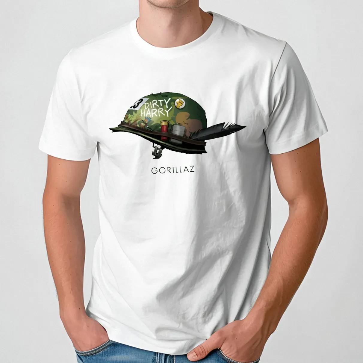 Dirty Harry Gorillaz T Shirt