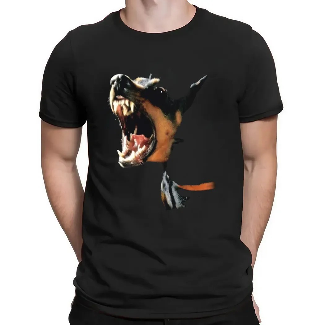 Doberman Barking Meme T Shirt