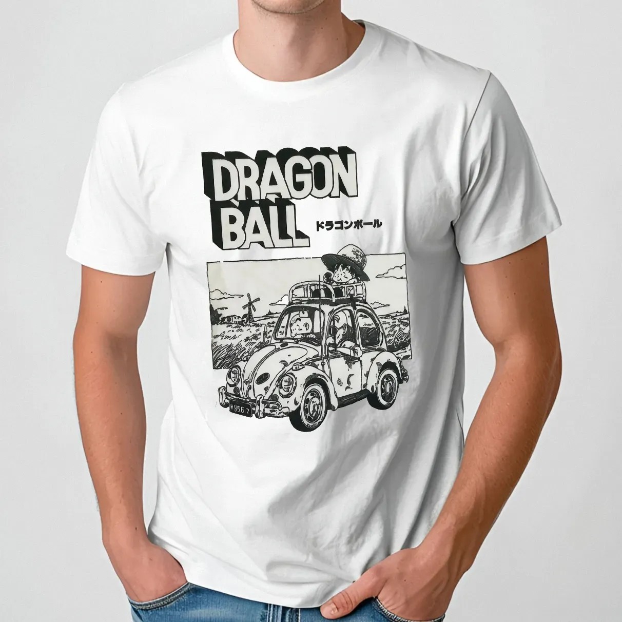 Dragon Ball Goku Krillin Master Roshi T Shirt