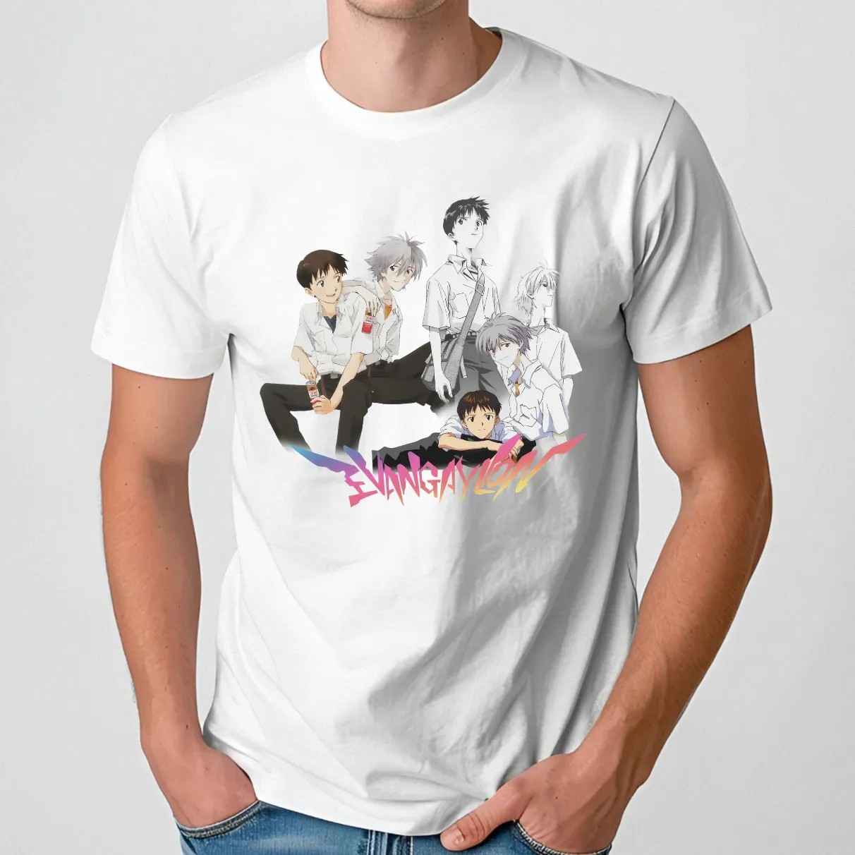 Evangaylion Neon Genesis Evangelion Shinji Ikari T Shirt