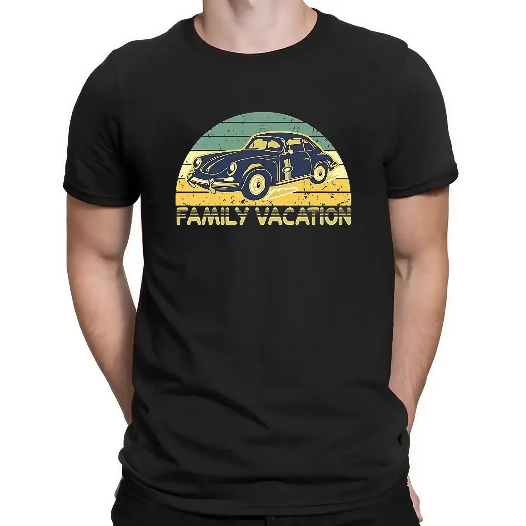 Family Vacation Old Classic Car 90s T Shirt