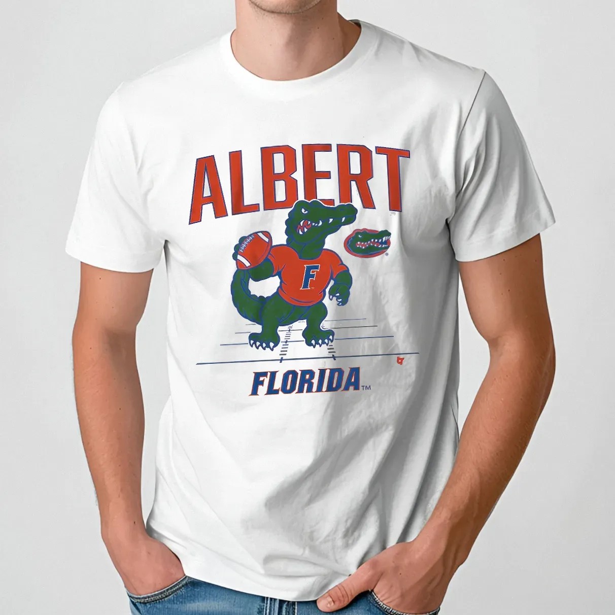 Florida Gator Football Gridiron Mascot T Shirt