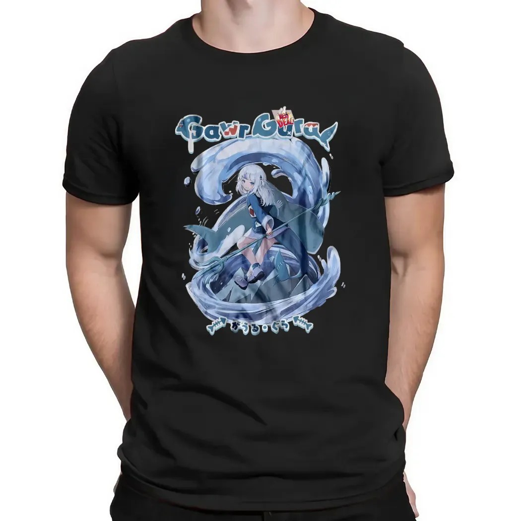 Gawr Gura Hololive VTuber Shark T Shirt