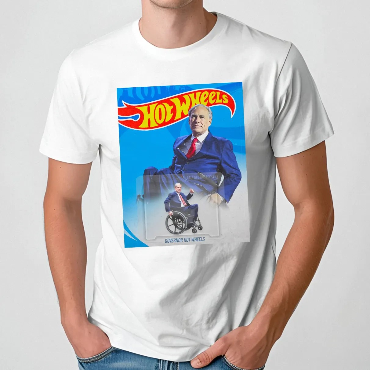 Greg Abbott Governor Hot Wheels Shirt