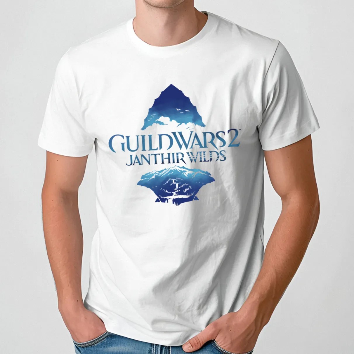 Guild Wars 2 Janthir Wilds Logo T Shirt