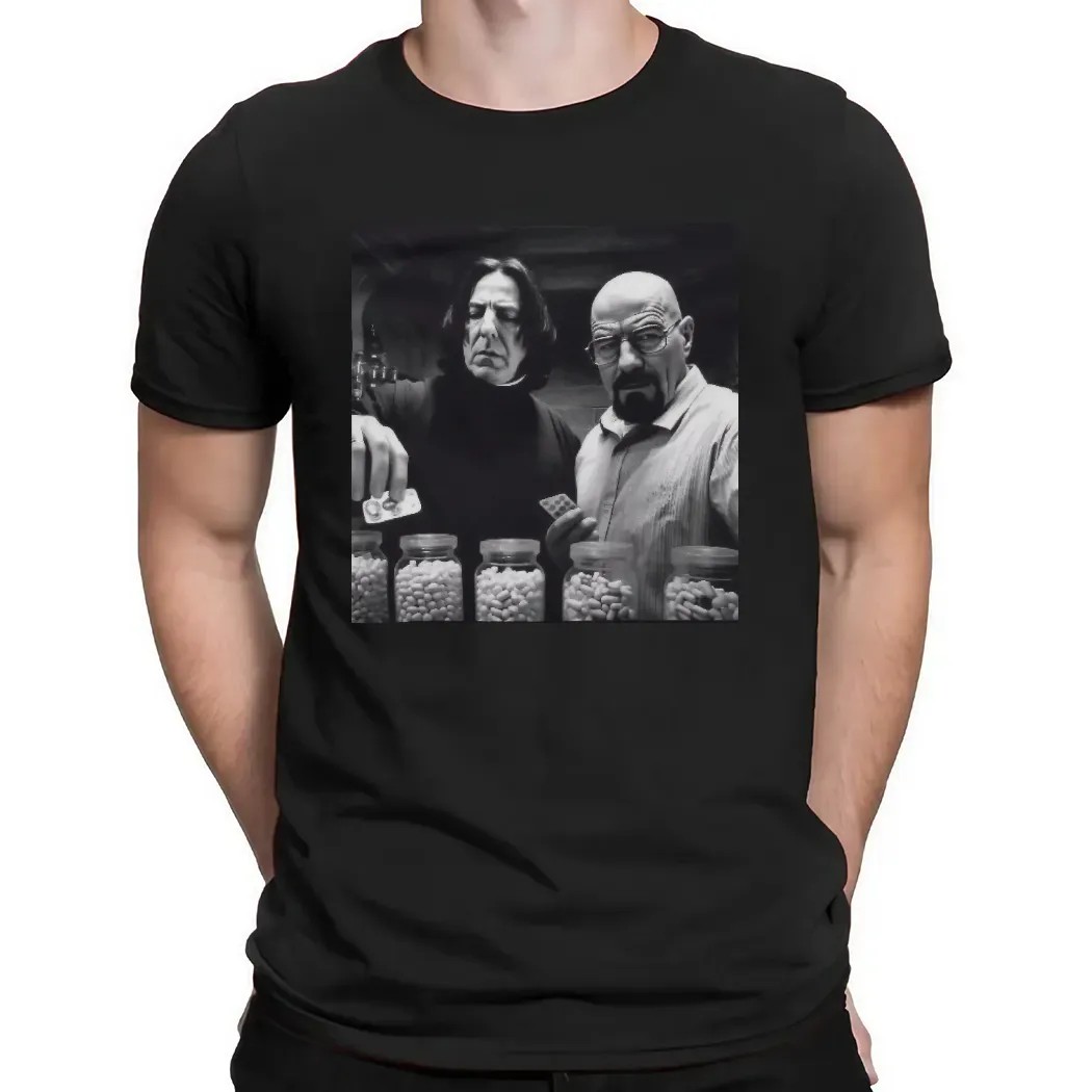 Harry Potter Walter White and Snape T Shirt