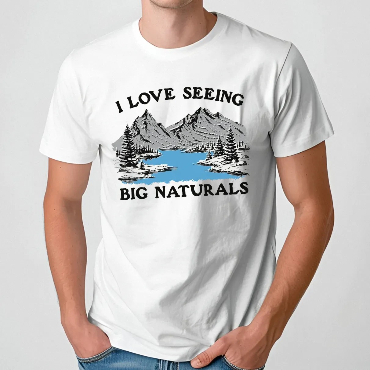 I Love Seeing Big Naturals T Shirt