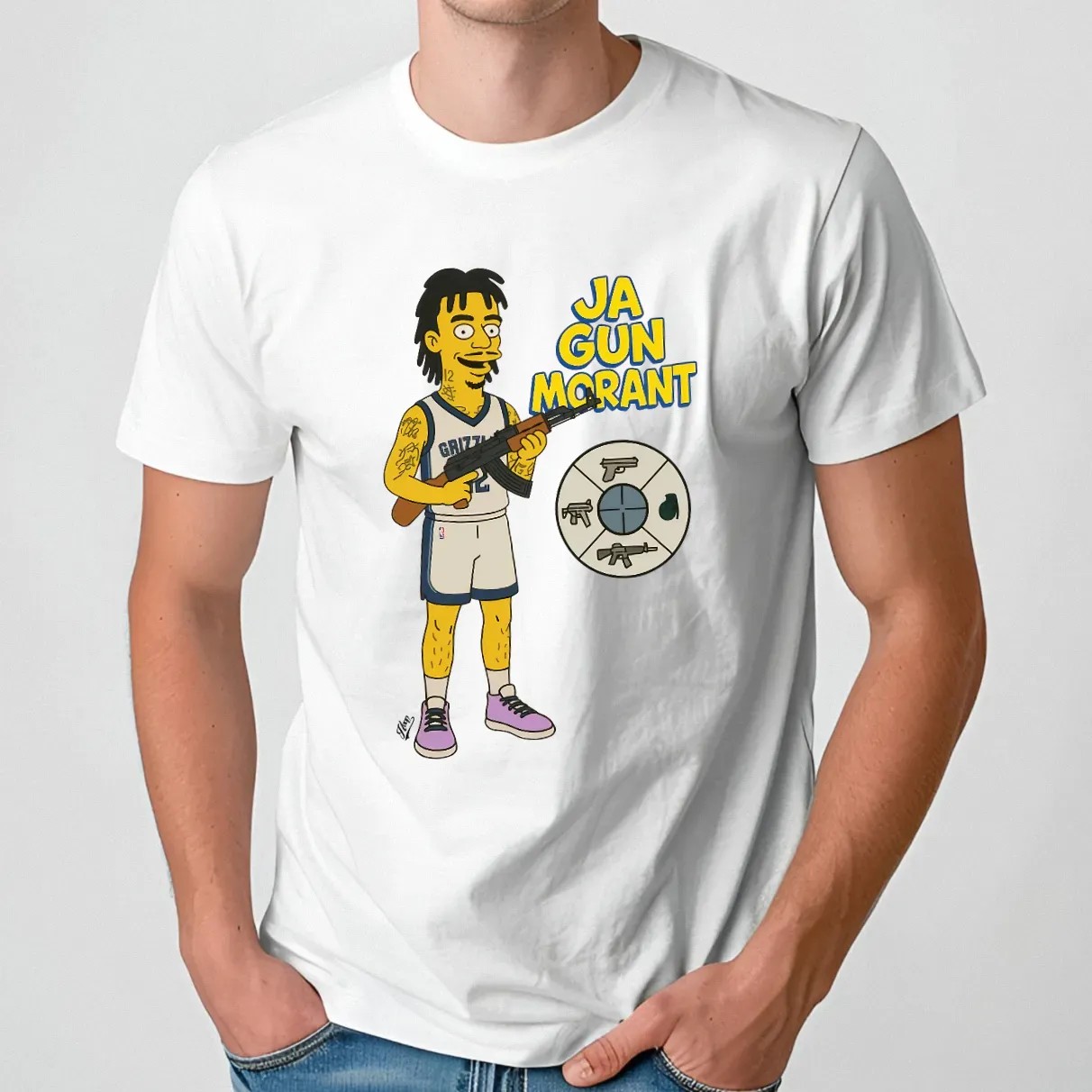 Ja Gun Morant Practice Cartoon T Shirt