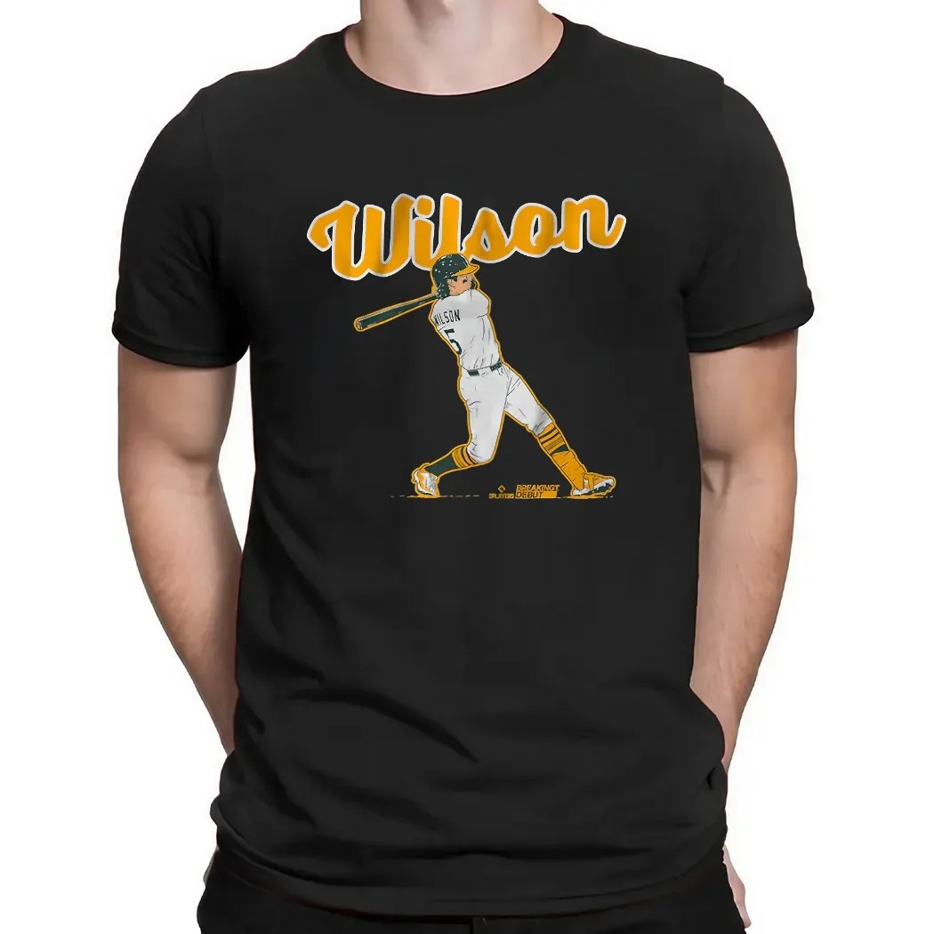 Jacob Wilson Athletics Slugger Swing T Shirt
