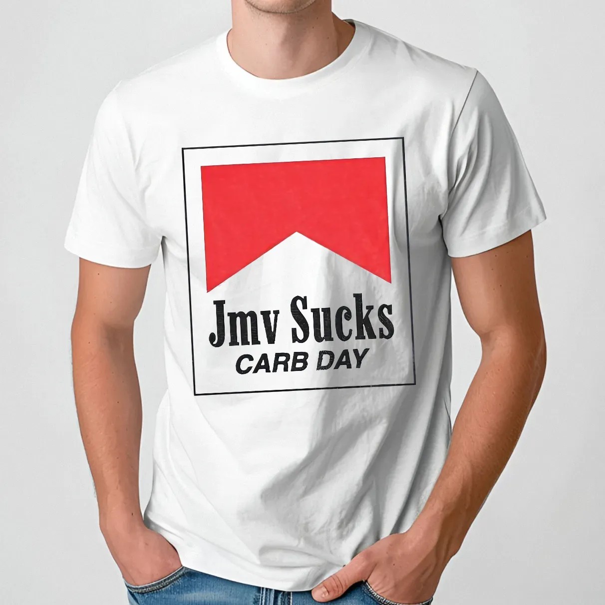 Jmv Suck Carb Day Marlboro T Shirt