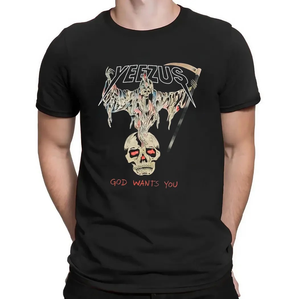 Kanye West Yeezus Reaper God Wants You T Shirt