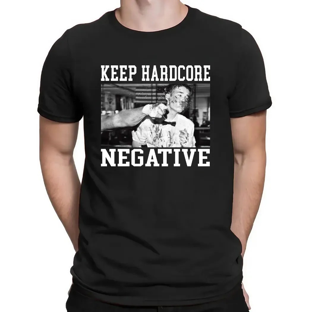 Keep Hardcore Negative Punch Shirt