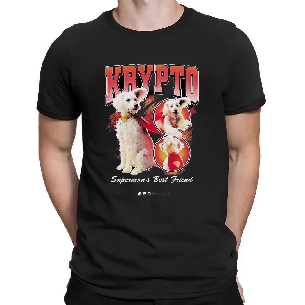 Krypto Superman's Best Friend Dog Bootleg T Shirt
