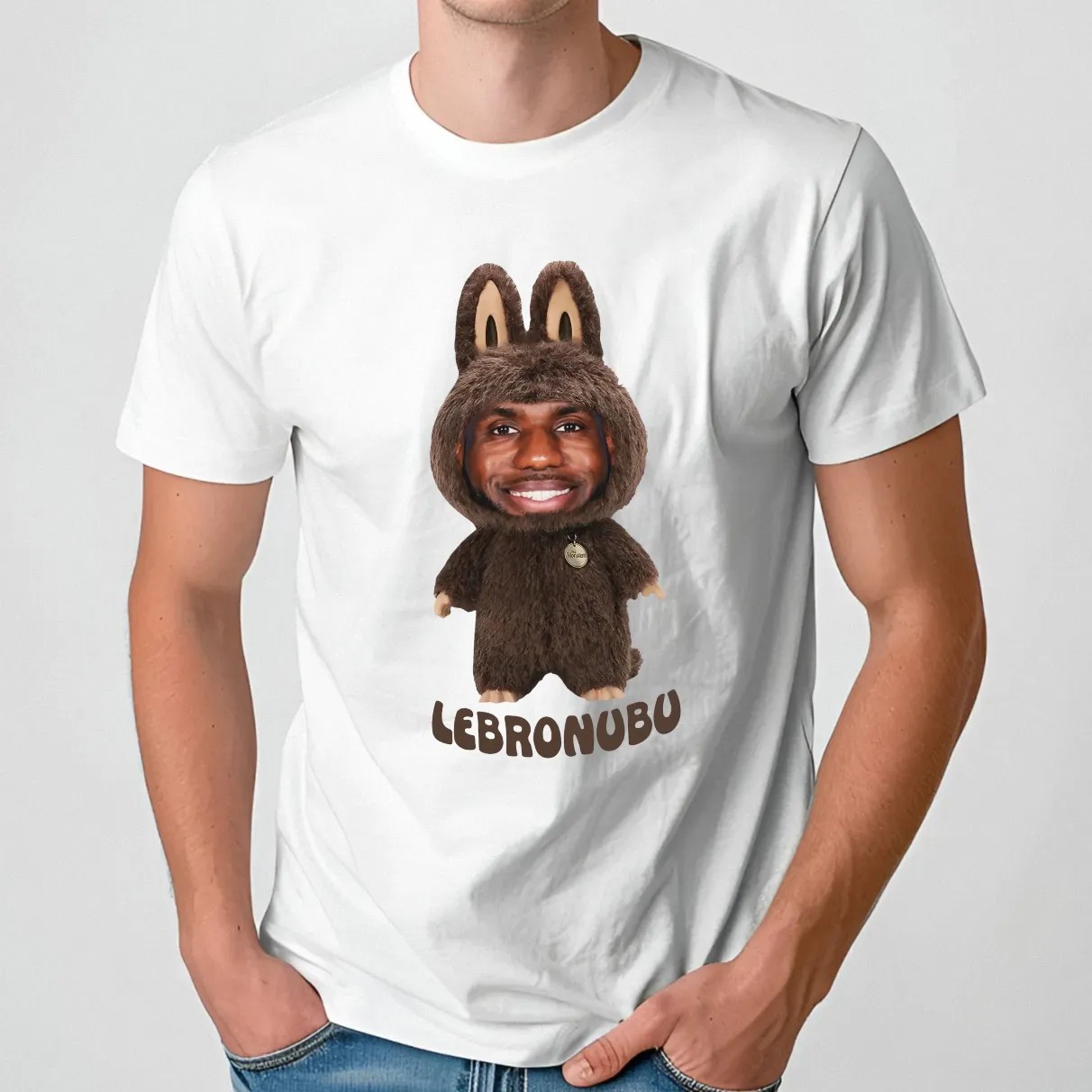 LEBRONUBU Lebron Parody Plush Costume T Shirt