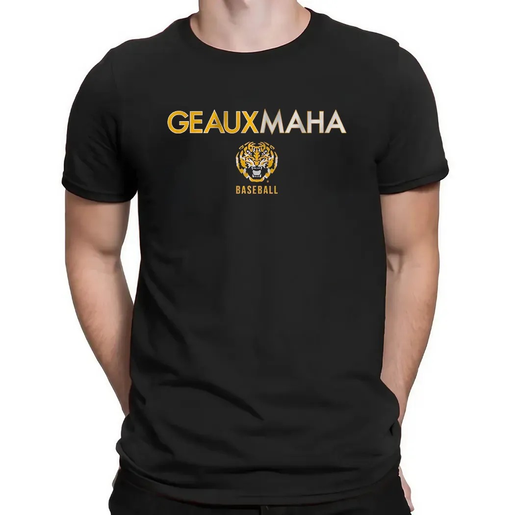 LSU Tigers Baseball Geauxmaha T Shirt