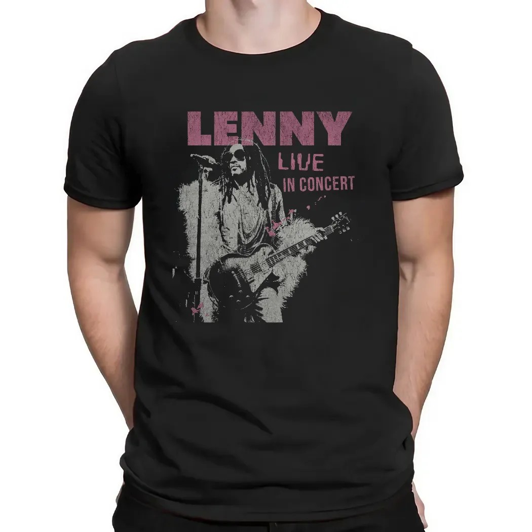 Lenny Kravitz Live In Concert With Guitar T Shirt