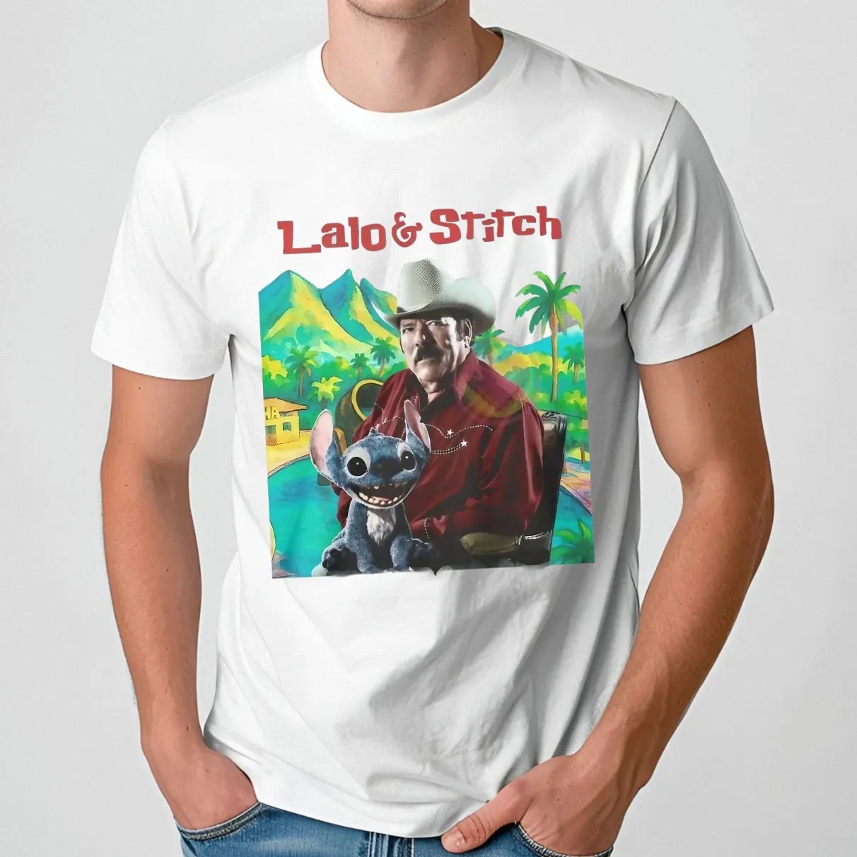 Lilo And Stitch Tropical T Shirt