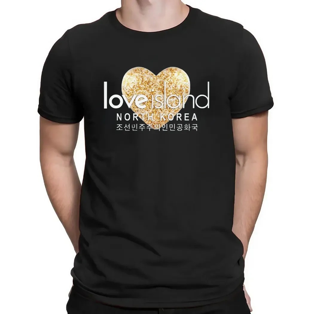 Love Land North Korea Heart T Shirt