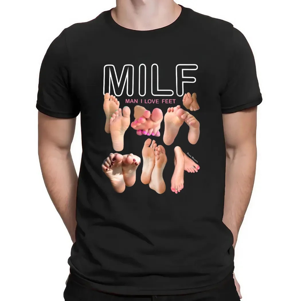 MILF Man I Love Feet Meme T Shirt