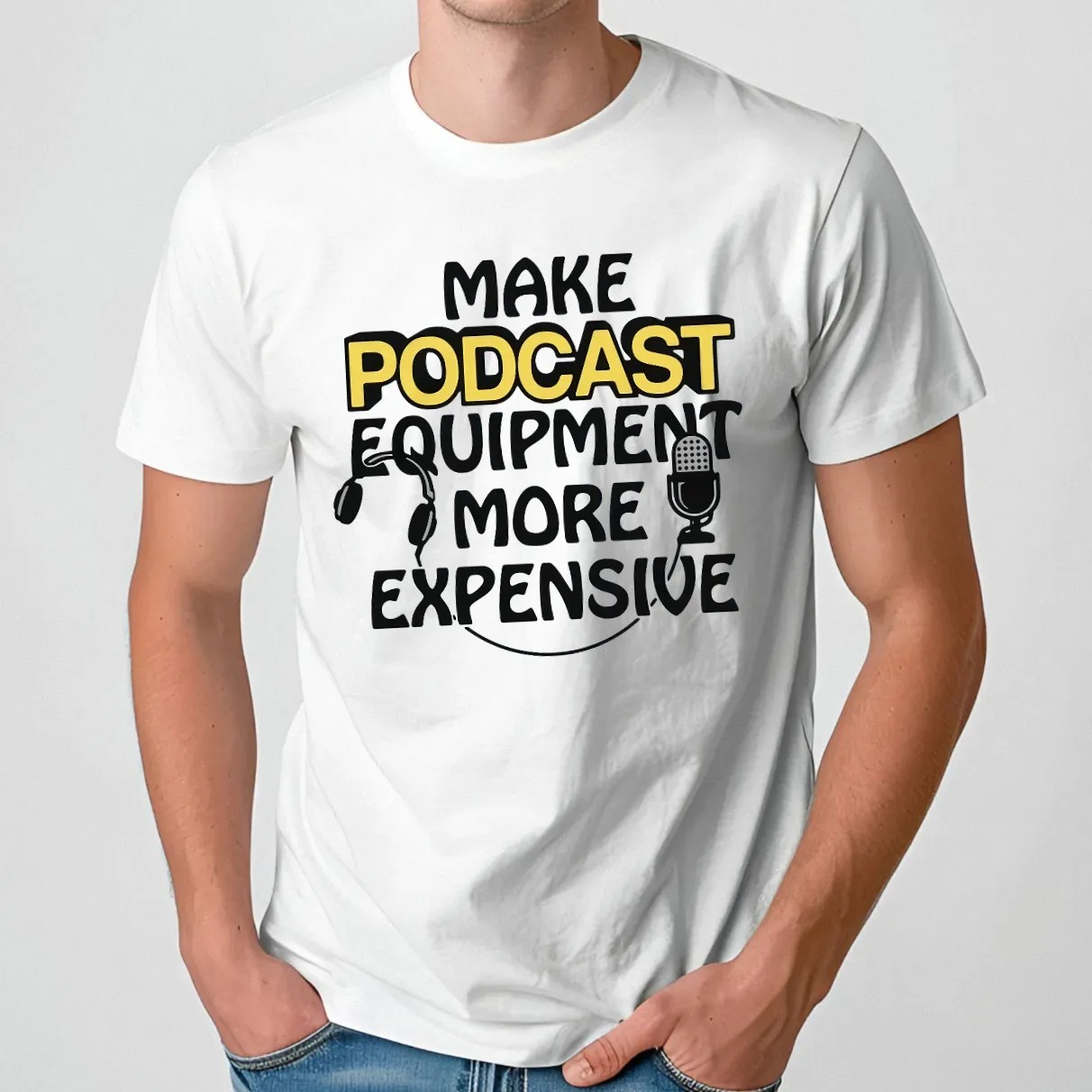 Make Podcast Equipment More Expensive Meme T Shirt