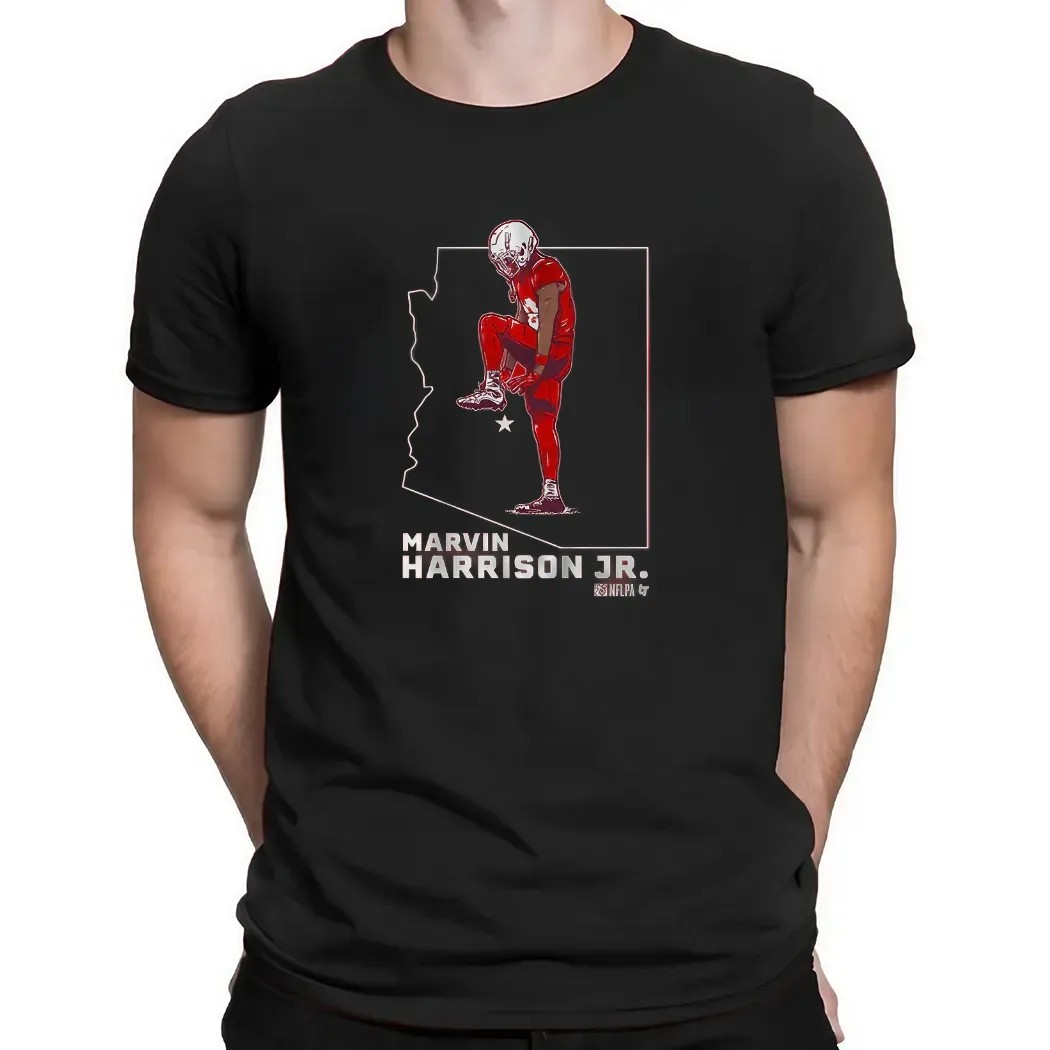 Marvin Harrison Jr State Star T Shirt