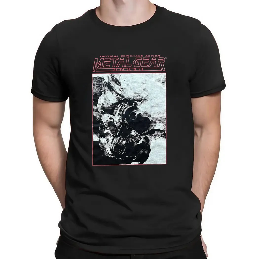 Metal Gear Solid Snake Tactical Espionage Action T Shirt