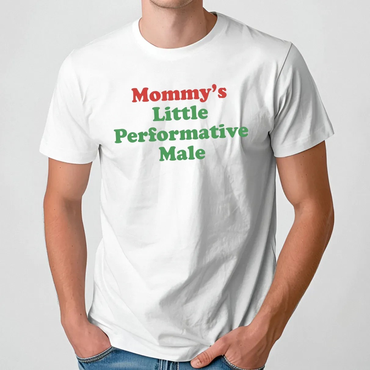 Mommy's Little Performative Male Parody T Shirt