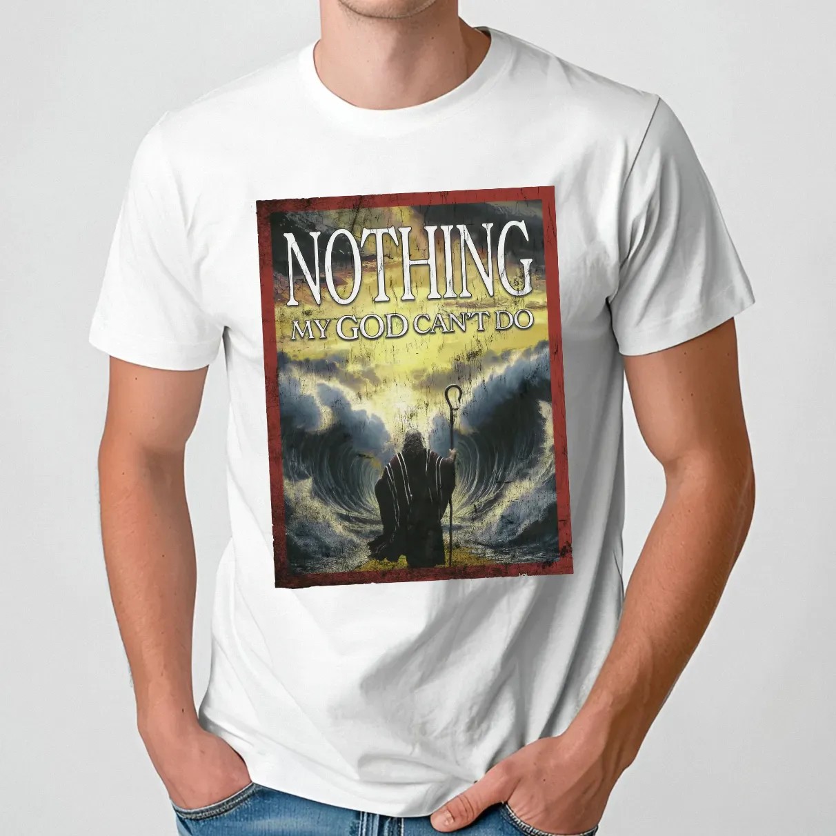 Moses Nothing My God Can't Do T Shirt
