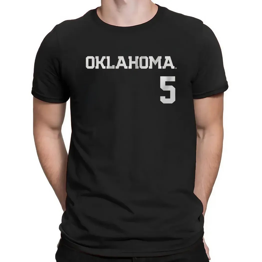 Oklahoma Sooners Softball Ella Parker 5 T Shirt