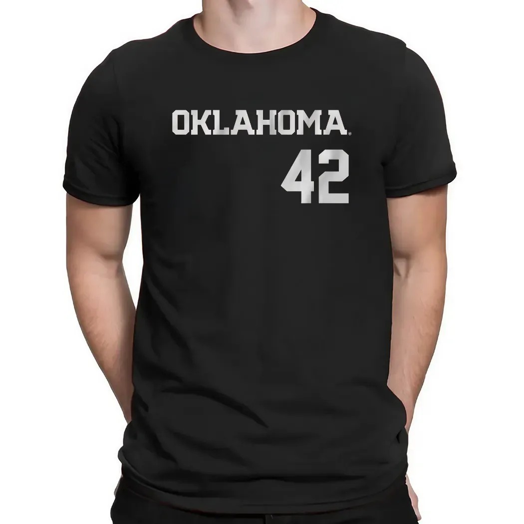 Oklahoma Sooners Softball Gabbie Garcia 42 T Shirt