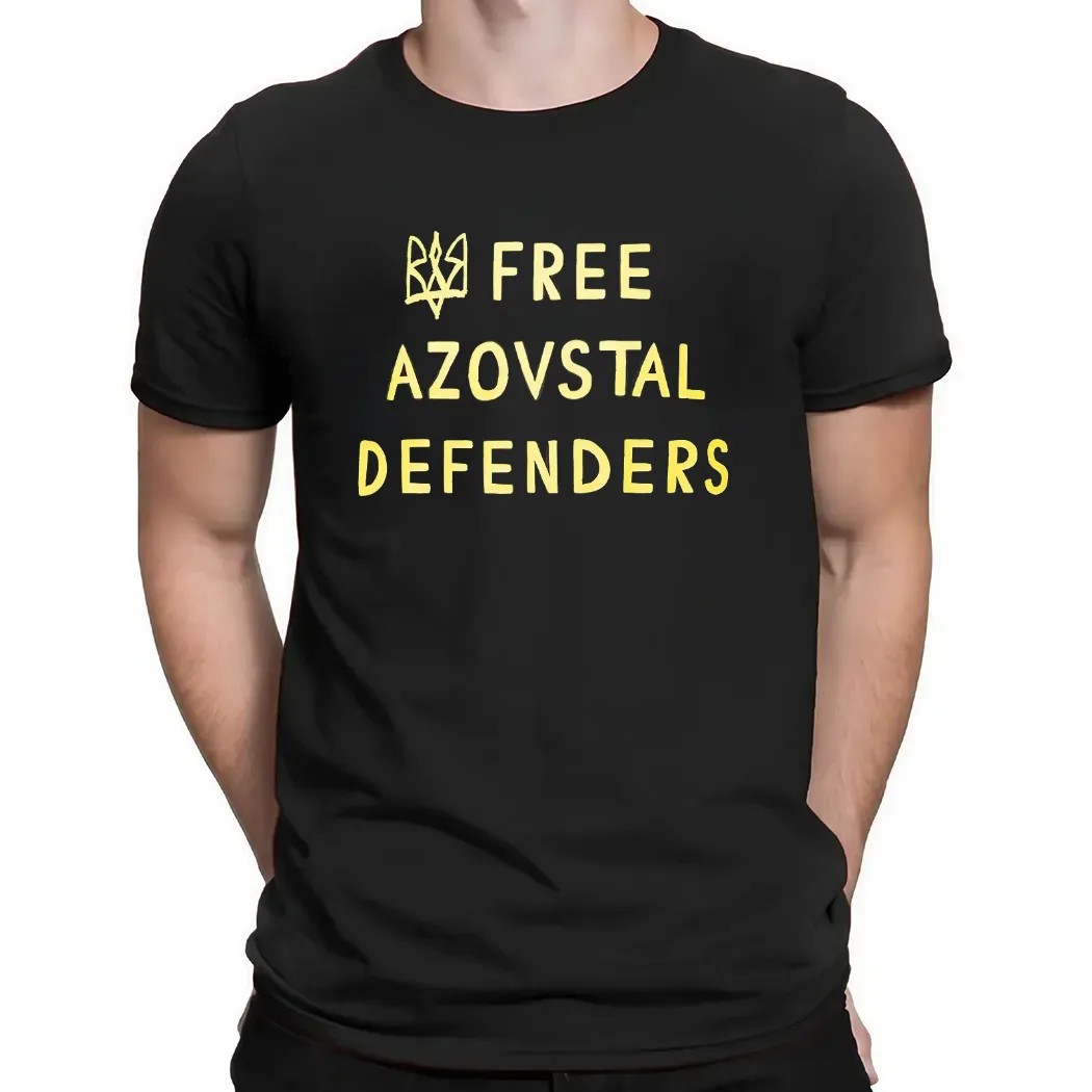 Oleksandr Usyk Free Azovstal Defenders T Shirt