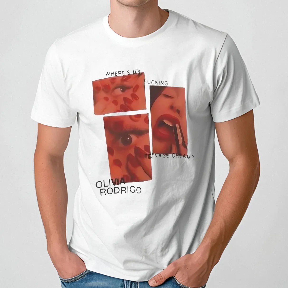 Olivia Rodrigo Where's My Fucking Teenage Dream T Shirt