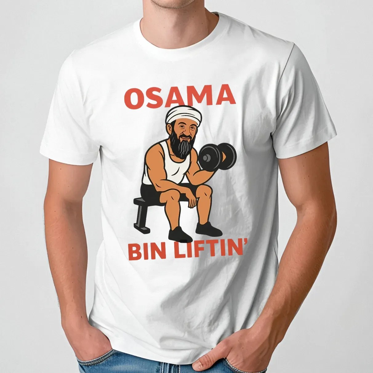 Osama Bin Liftin' Osama Bin Laden Meme T Shirt